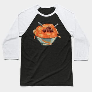 Valentine Pasta Lover Design1 Baseball T-Shirt